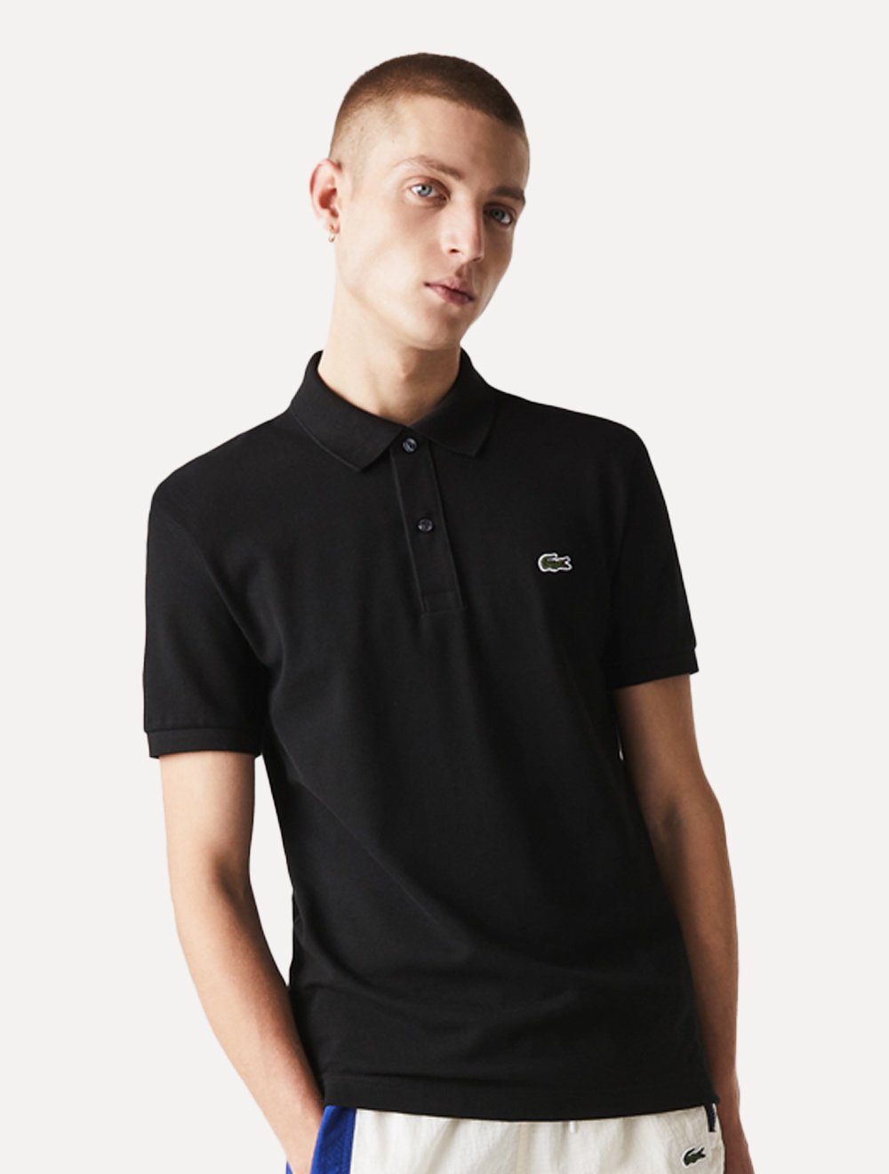 Polo Shirt Lacoste Polo Preta Camisa Basica Lacoste Masculina Polo