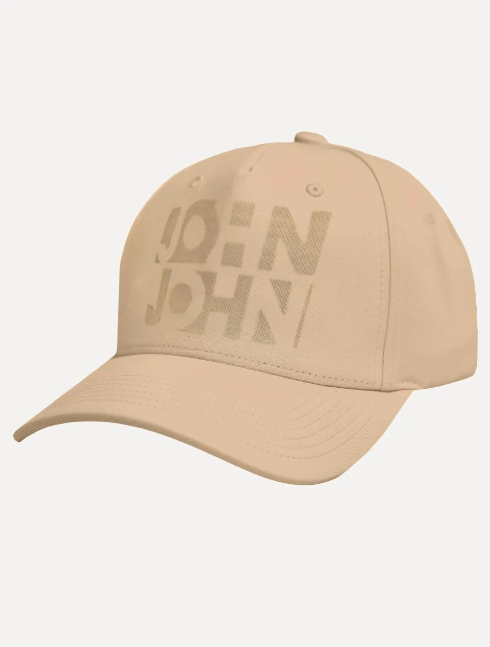 Boné John John Eli Logo Cáqui
