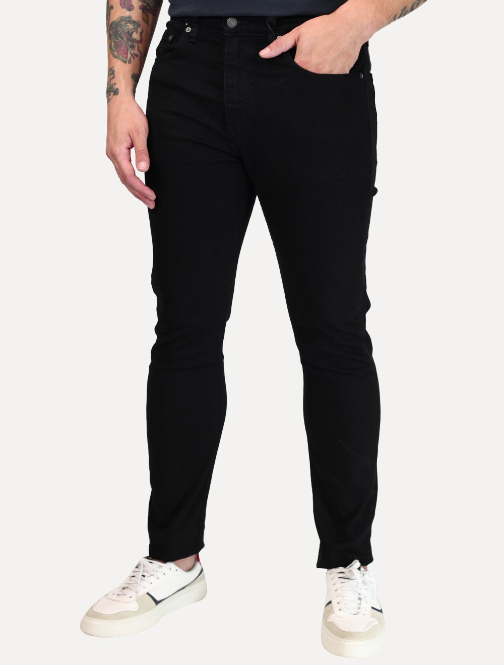 Calça Levis Jeans Masculina 512 Slim Taper Flex Preta | Secret Outlet