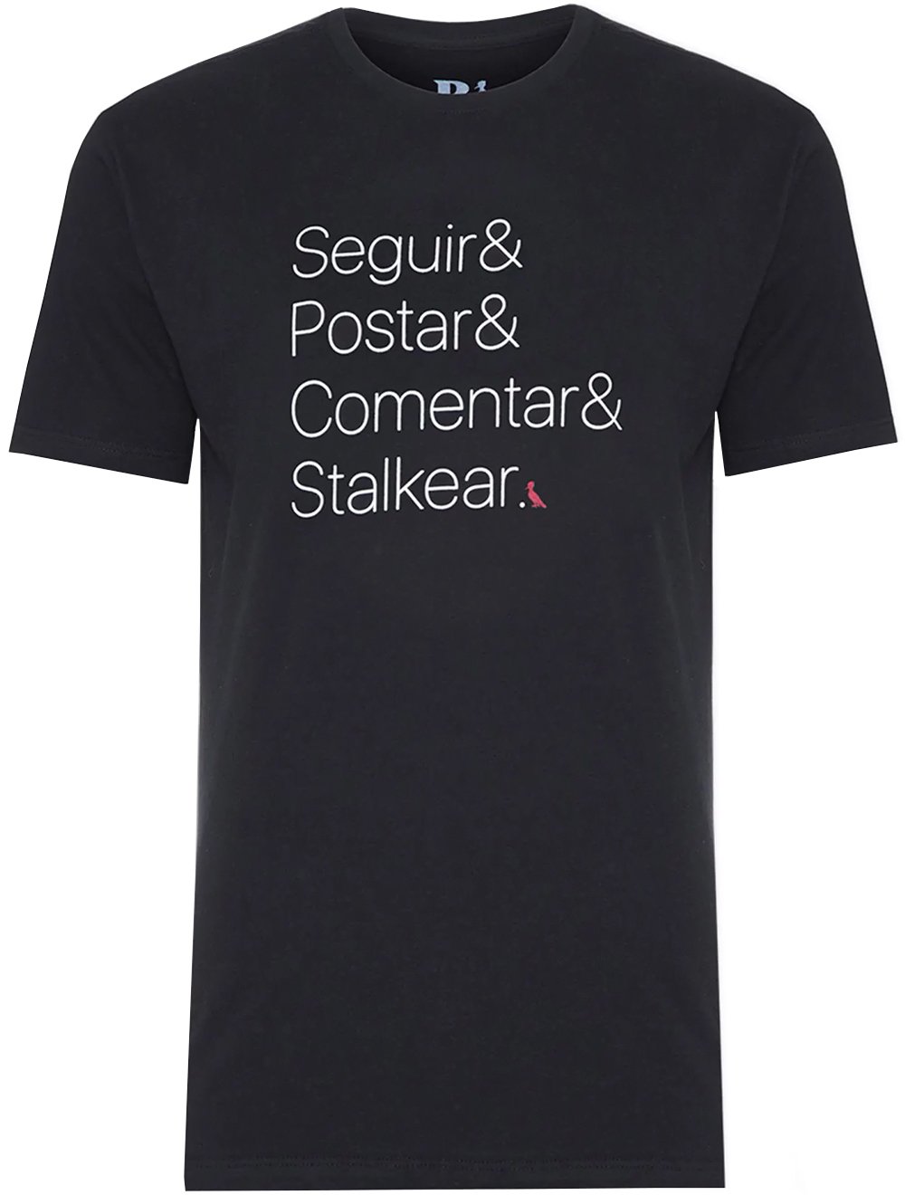 Camiseta Reserva Masculina Stalker Print Preta