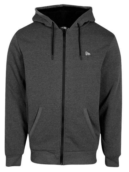 Cinza Escuro Moletom Cinza Chumbo Moletom New Era Essentials Full