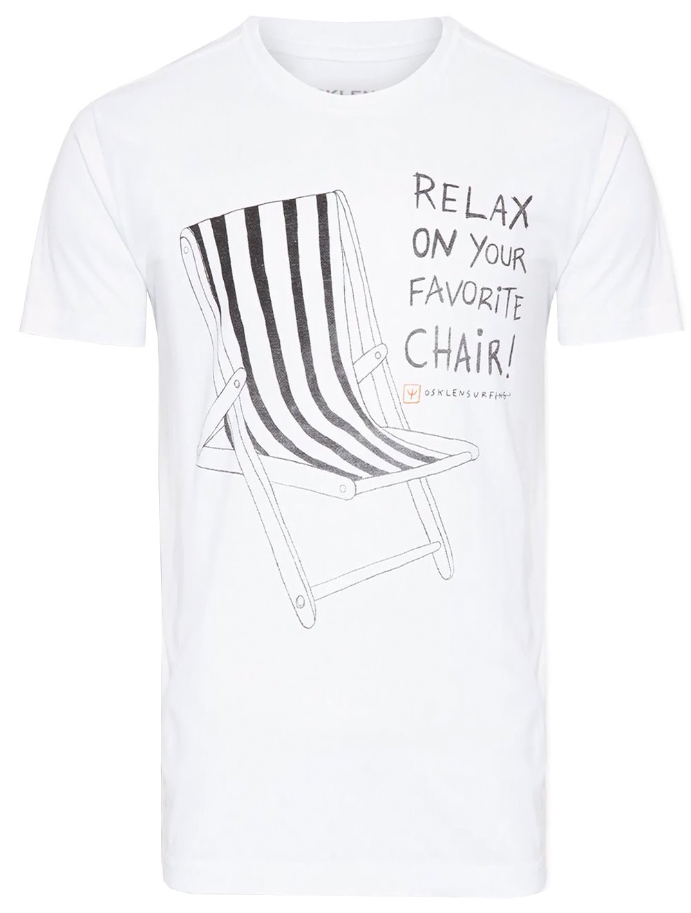 Camiseta Osklen Masculina Regular Stone Relax Branca