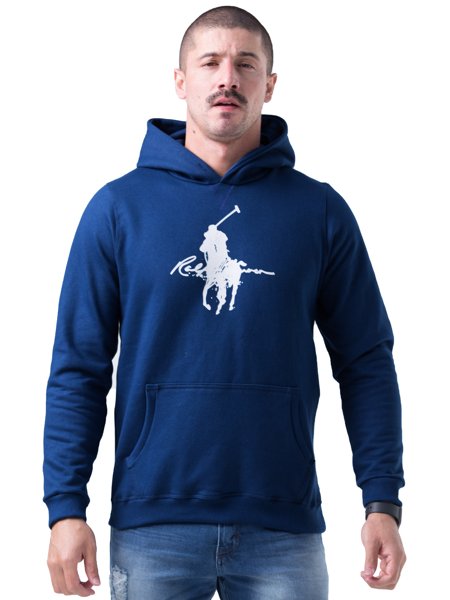 polo pony moletom com capuz