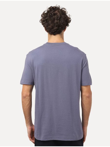 Camiseta Calvin Klein Jeans Masculina Street View Azul Índigo
