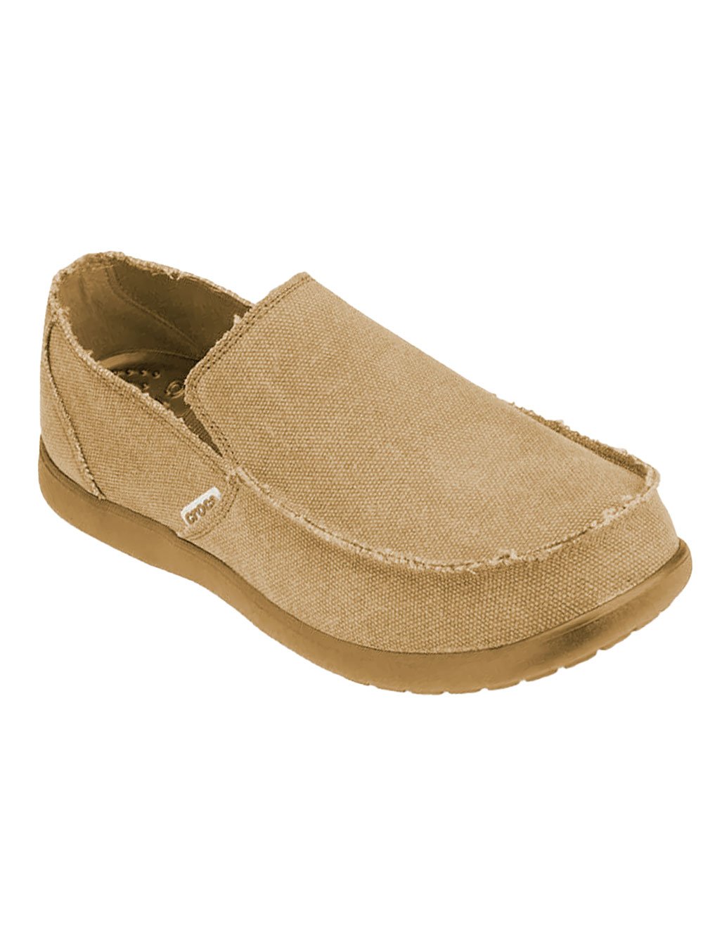 Mocassim Crocs Masculino Lona Santa Cruz Cáqui | Secret Outlet