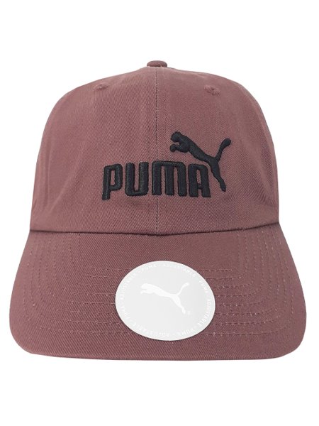 Boné Puma Logo Essentials Plum Roxo