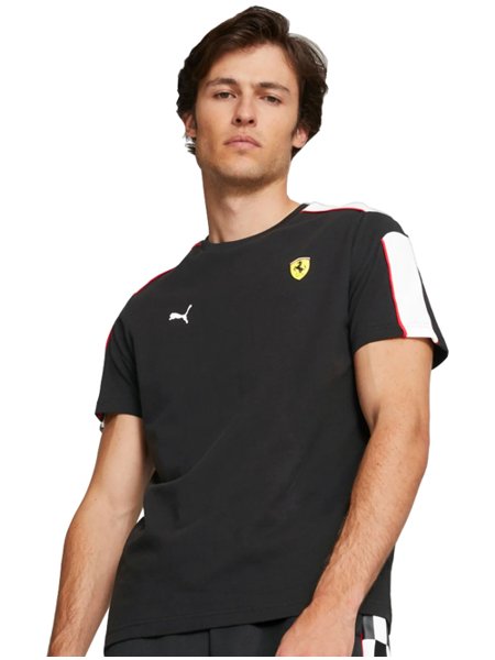 Camiseta Puma Masculina Scuderia Ferrari Race MT7 Preta