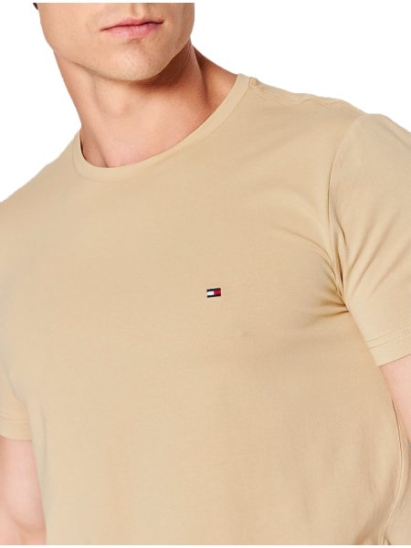 Camiseta Tommy Hilfiger Masculina Essential Cotton Icon Cinza Mescla em  Promoção na Americanas