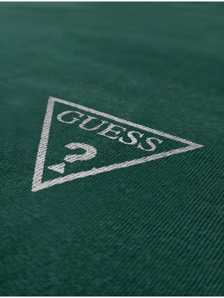 Camiseta Guess Masculina Light Icon Alpine Groove Verde Escuro