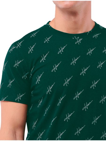 Camisa Casual Listrada - Hollister - Masculino - Camisas