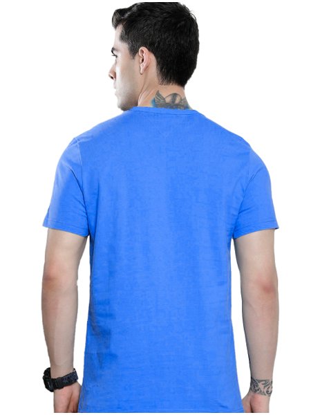 Camiseta Tommy Hilfiger Masculina Essential Flag Sash Azul