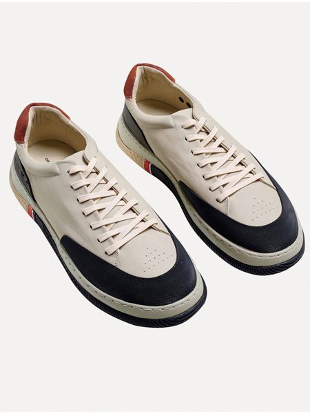 Osklen Hybrid Laces Sapatenis Osklen Bege Masculino Osklen Hybrid