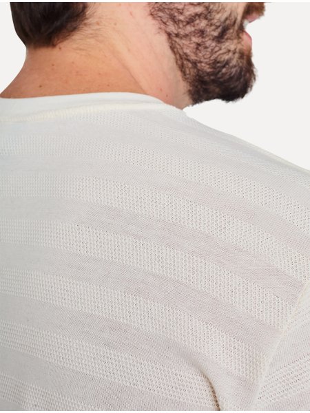 Camiseta Reserva Masculina Listra Aragem Maq Off-White