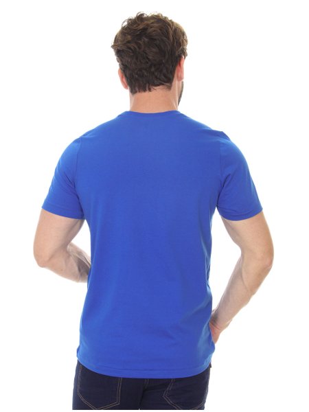 Camiseta Ralph Lauren Masculina Essential Color Icon Azul Royal