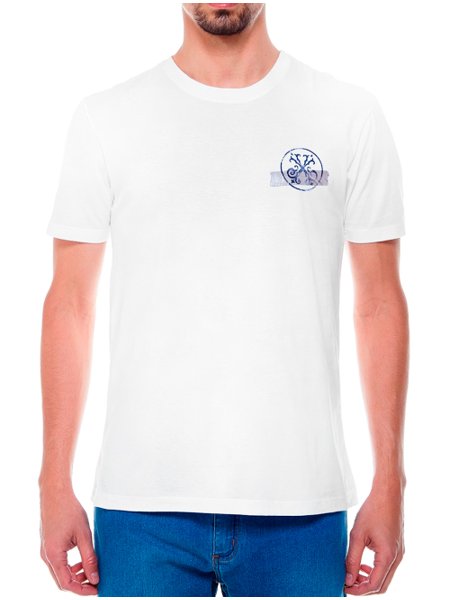 Camiseta John John Logo Branco - Outlet360