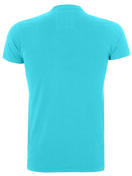 Camiseta Abercrombie Masculina Muscle Moose A92 New York Print Azul Claro