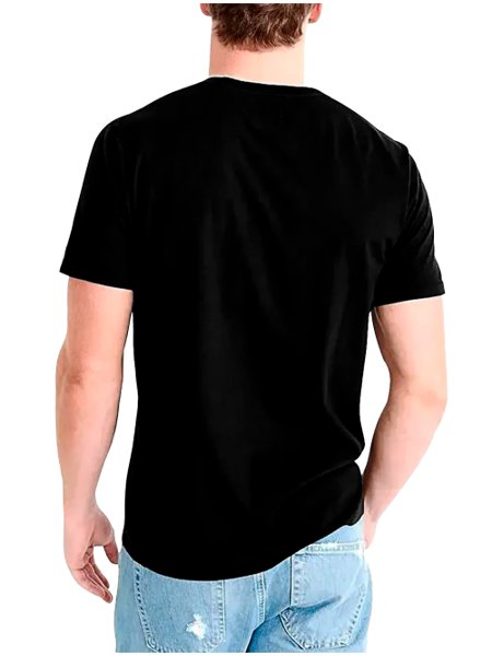 Camiseta Abercrombie Masculina Classic Grey Icon Preta