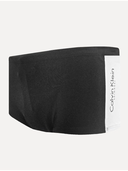 Sunga Calvin Klein Swimwear Recorte Gradient Gray Back Preta