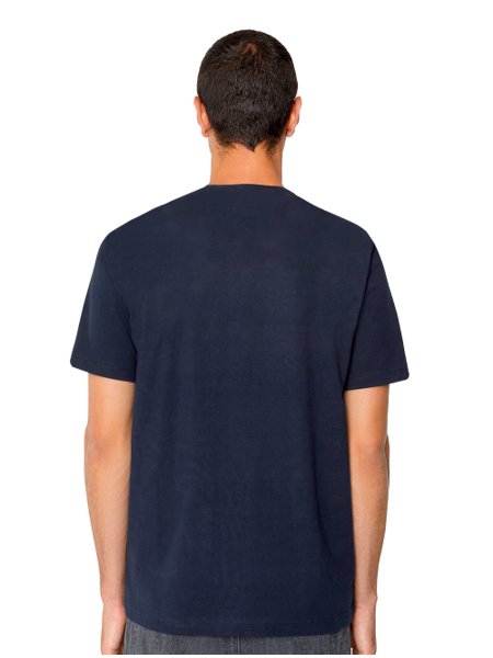 Camiseta Diesel Masculina Patch T-Diegor-D Azul Marinho