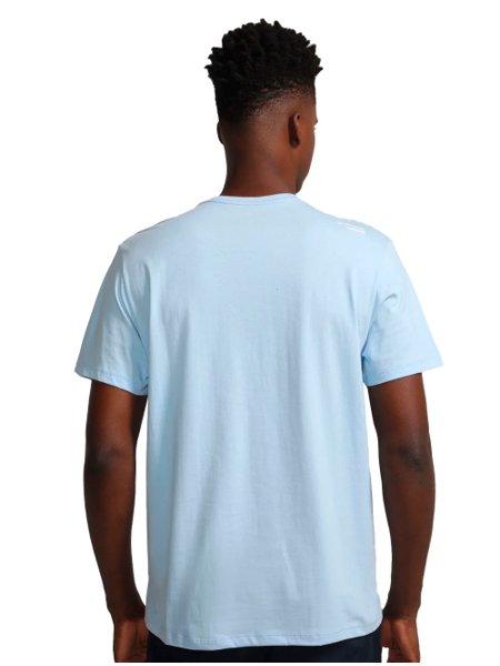 Camiseta Colcci Masculina Offline Vibes Azul Claro