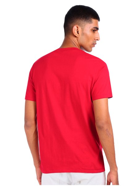 Camiseta Aeropostale Masculina Colors New York City Vermelha