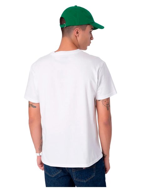 Camiseta Tommy Jeans Masculina Essential Multi Logo Branca