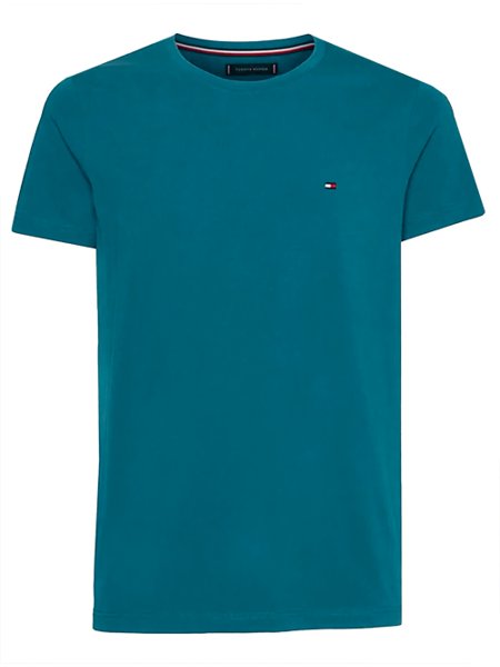 Camiseta Tommy Hilfiger Essential Cotton Azul Cobalto