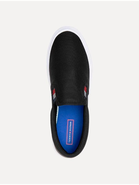 Tênis Tommy Hilfiger Masculino Slip On Malcolm 22D Preto