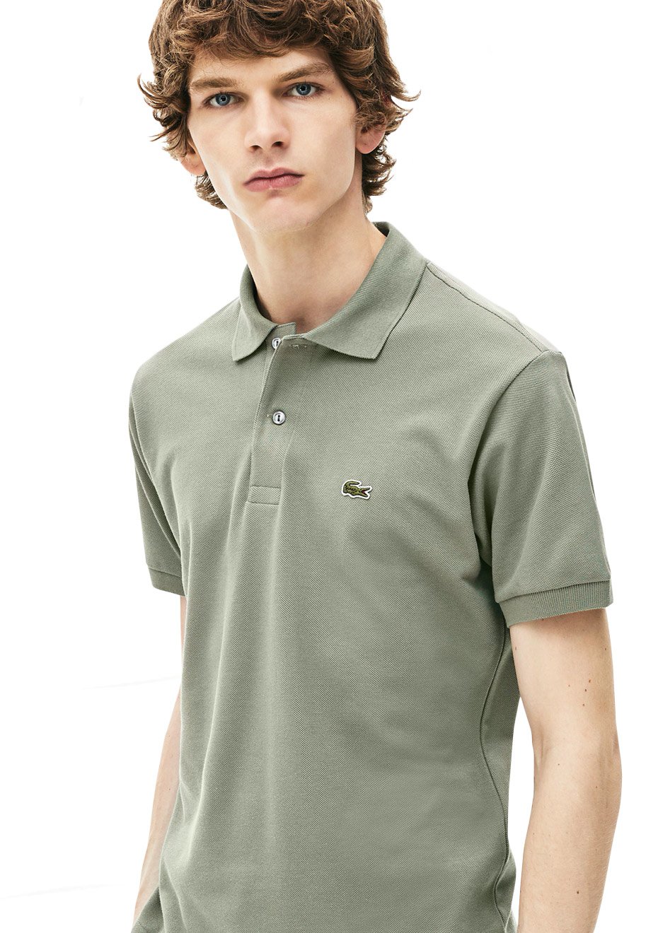 lacoste polo verde