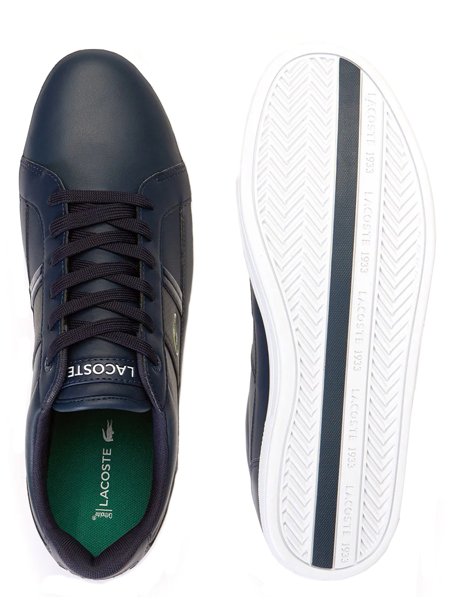 Tênis Lacoste Masculino Europa Azul Marinho | Secret Outlet