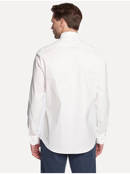 Camisa Tommy Hilfiger Masculina Regular Core Oxford Branca