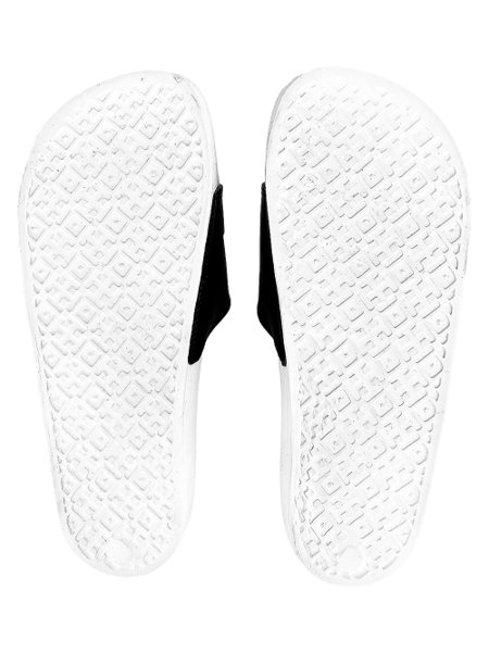 Chinelo Cavalera Masculino Slide Brand Branco/Preto