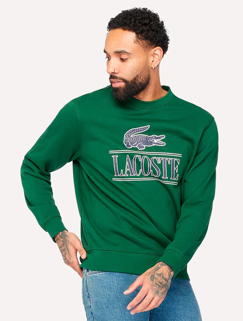 Moletom Lacoste Masculino Cotton Fleece Branded Jogger Verde