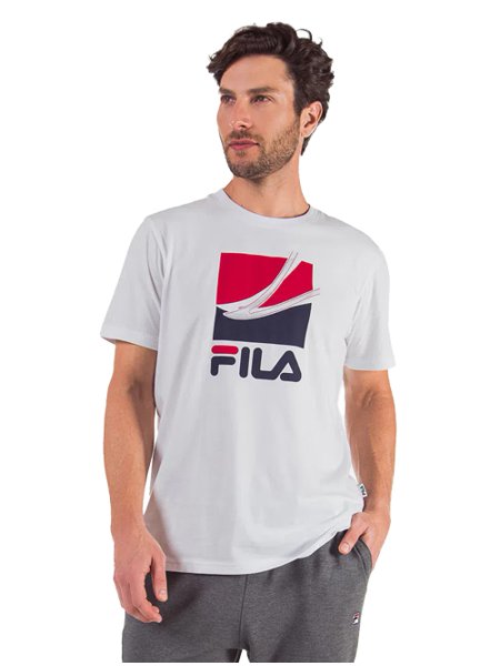 Camiseta Fila Masculina Re Essential Branca