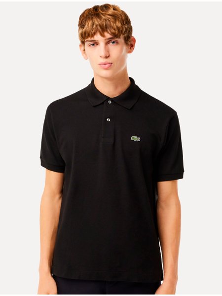 Polo Lacoste Masculina Preta Secret Outlet