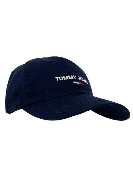 Boné Tommy Jeans Masculino Sport Cap Azul Marinho | Secret Outlet