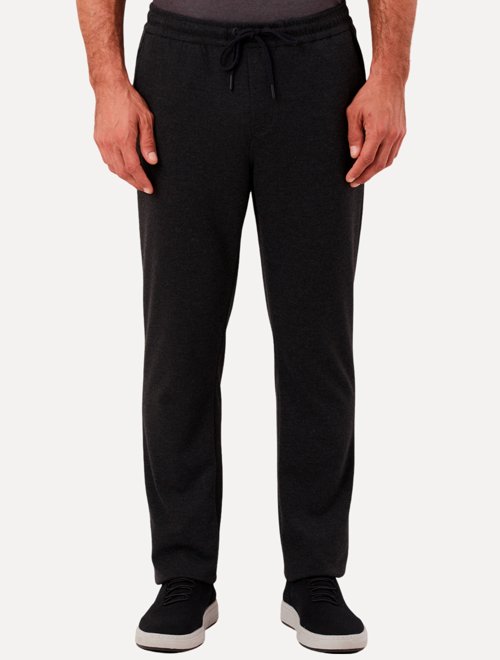 Calça Original Penguin Masculina Relax Sport Linho Lisa Azul