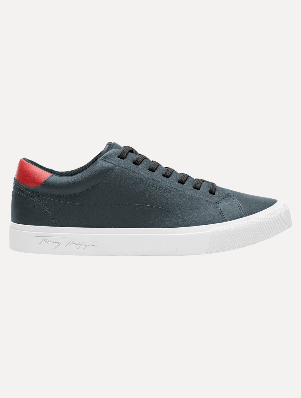 Tênis Tommy Hilfiger Masculino Couro Greg 1A Azul Marinho | Secret