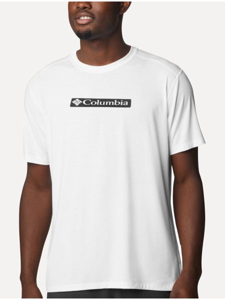 Camiseta Columbia Masculina Regular Branded Label Branca