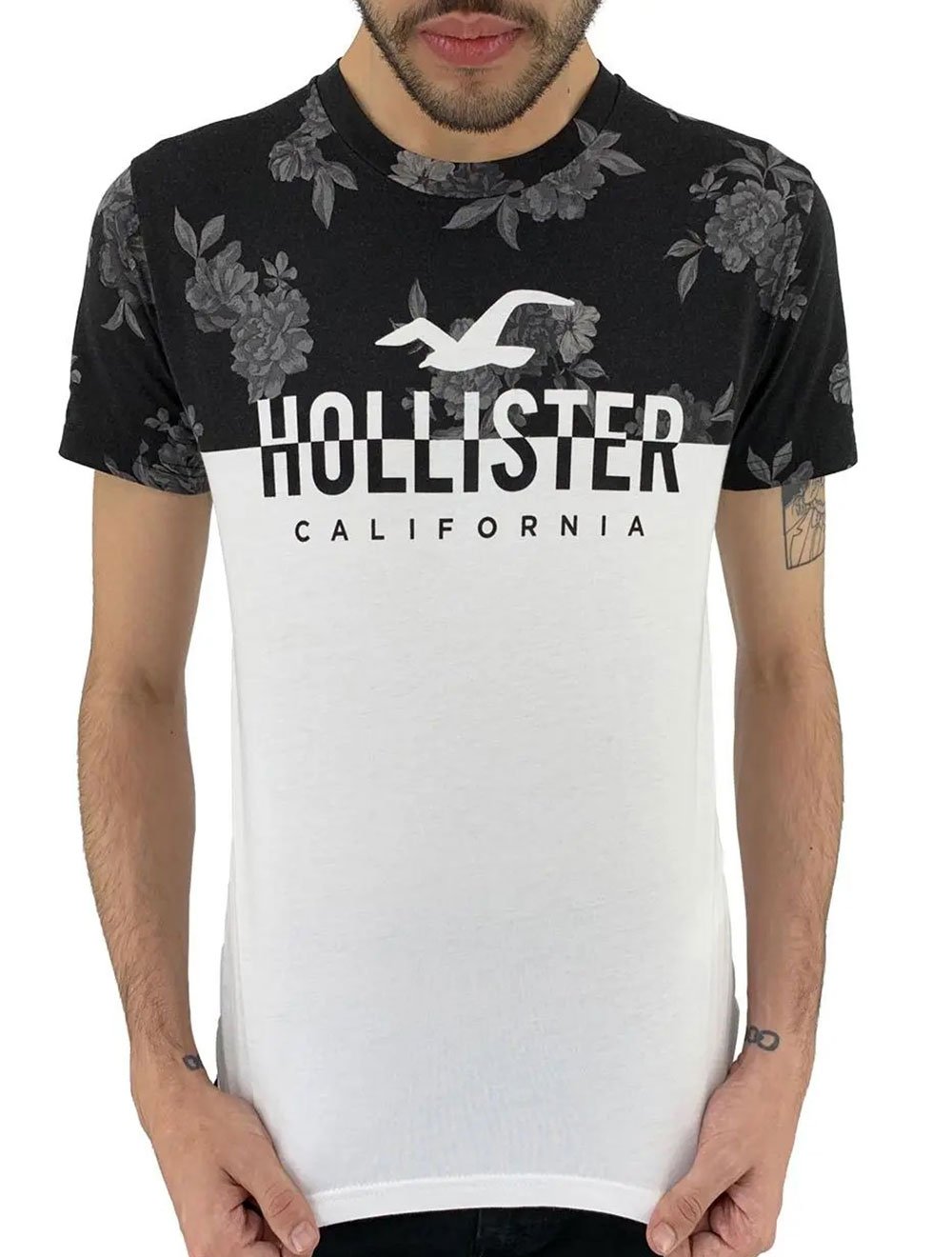 Hollister Outlet! Camiseta até 40% Off - Compre Online