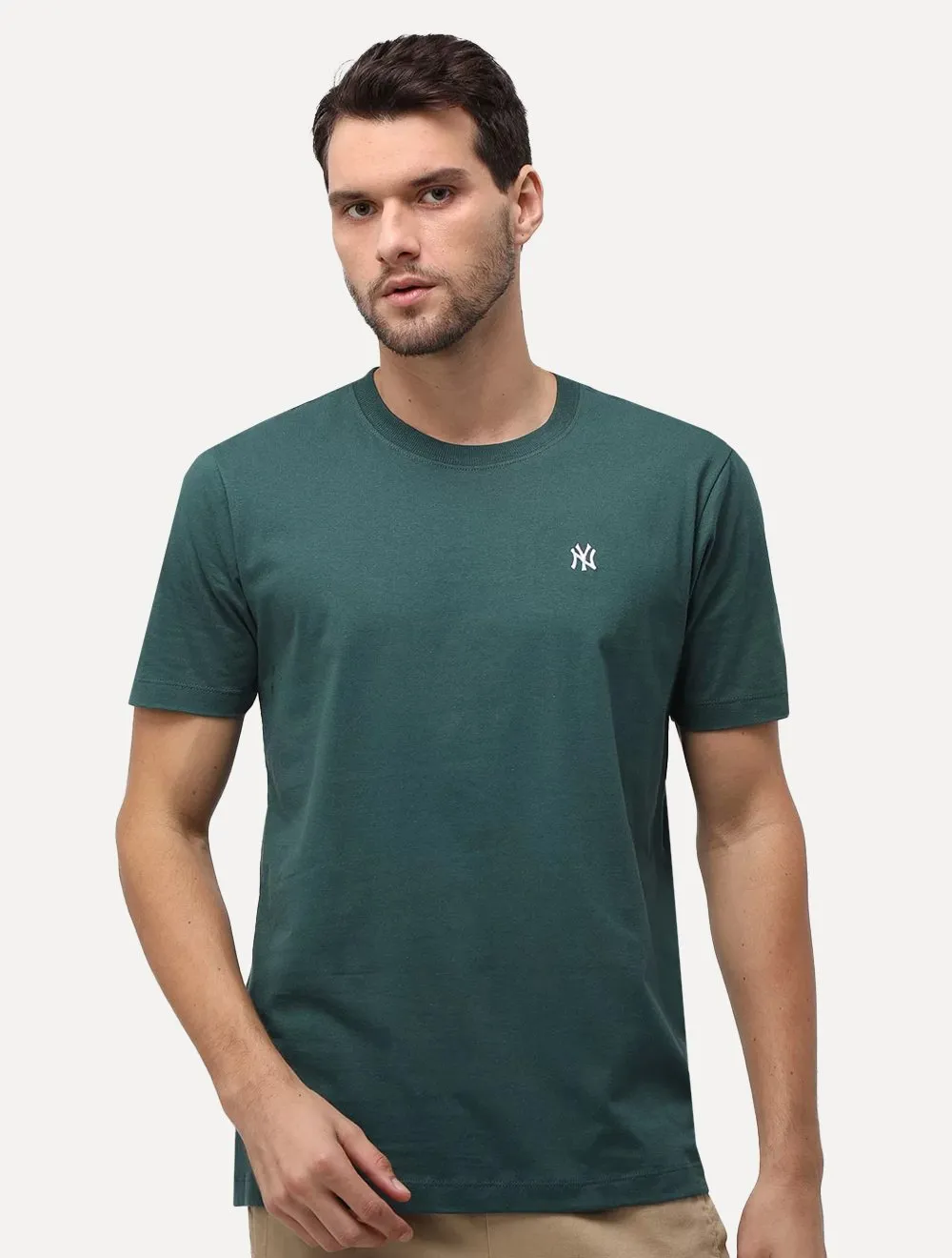 Camiseta New Era Masculina New York Yankees Icon Verde Escuro