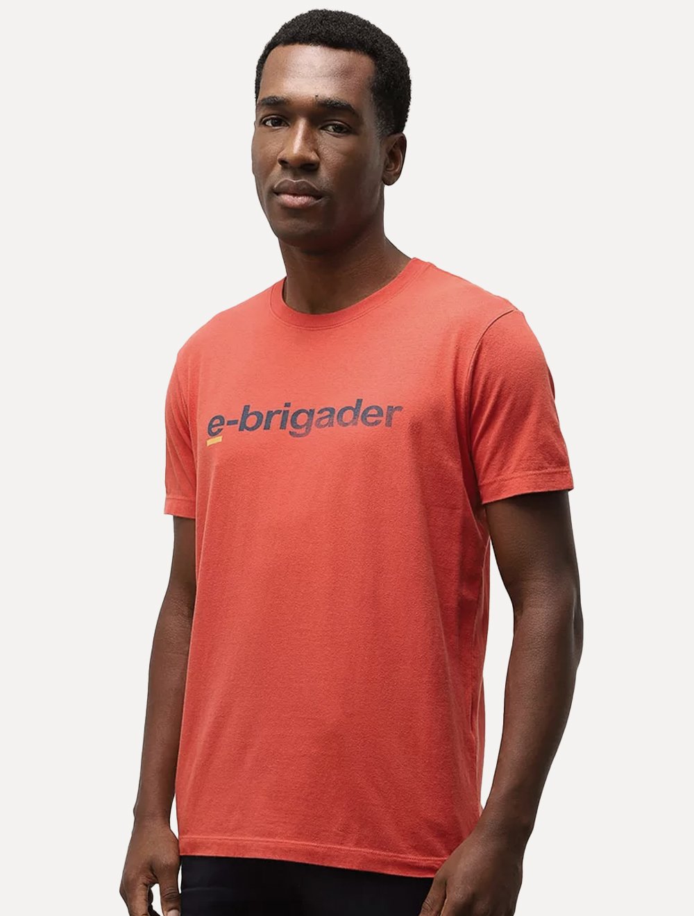 Camiseta Osklen Masculina Slim Vintage E-brigader Vermelha