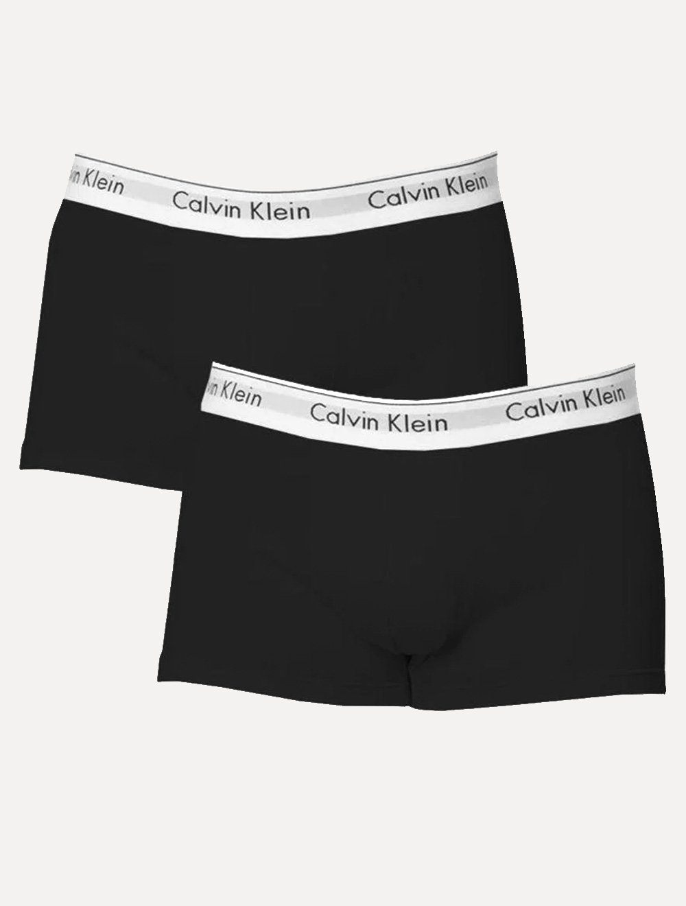 Cuecas Calvin Klein Trunk Modern Cotton Preta Pack 2UN