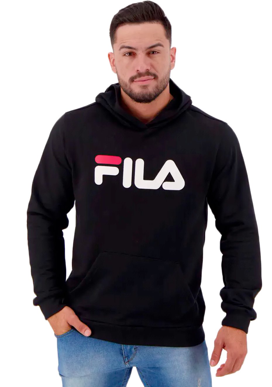fila moletom com capuz jd