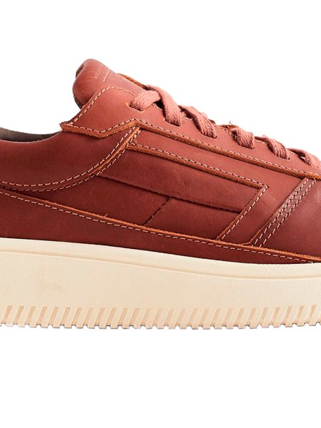 Tênis Reserva Masculino Couro #223 Hero Whisky Marrom | Secret Outlet