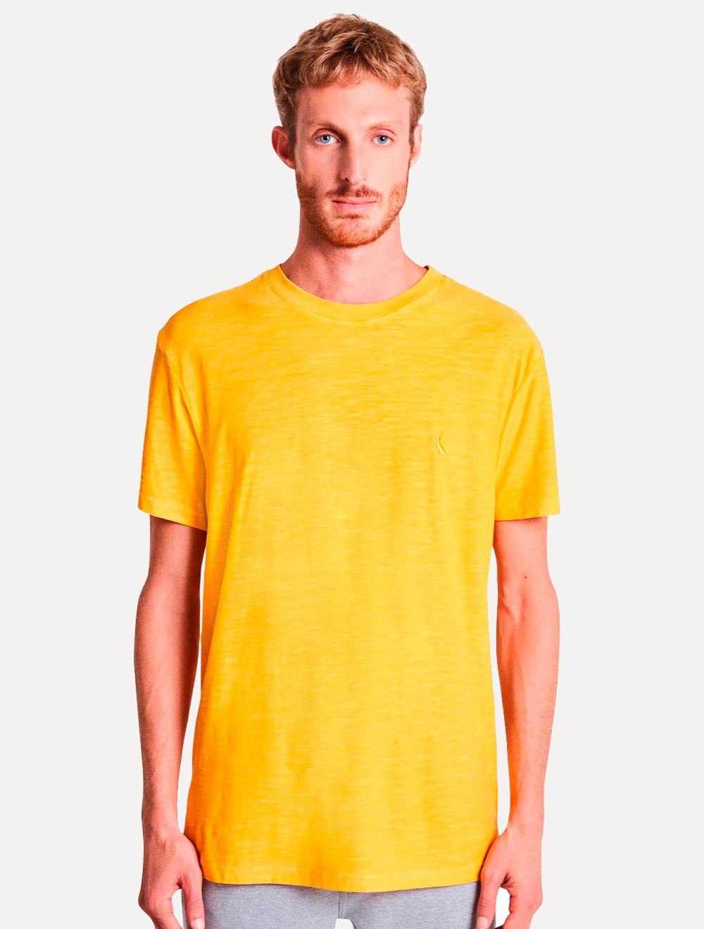 Camiseta Reserva Masculina Flamê Stone Amarela