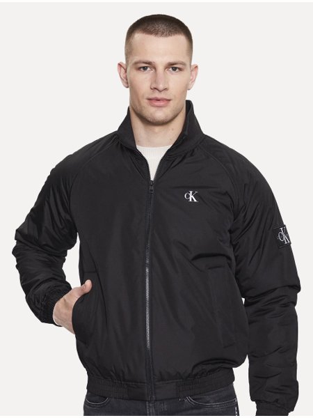 Jaqueta Calvin Klein Jeans Masculina Bomber Padded Harrington