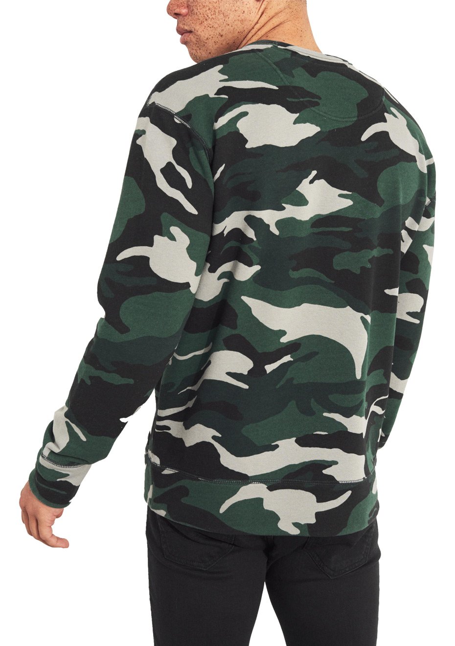 hollister camo moletom com capuz