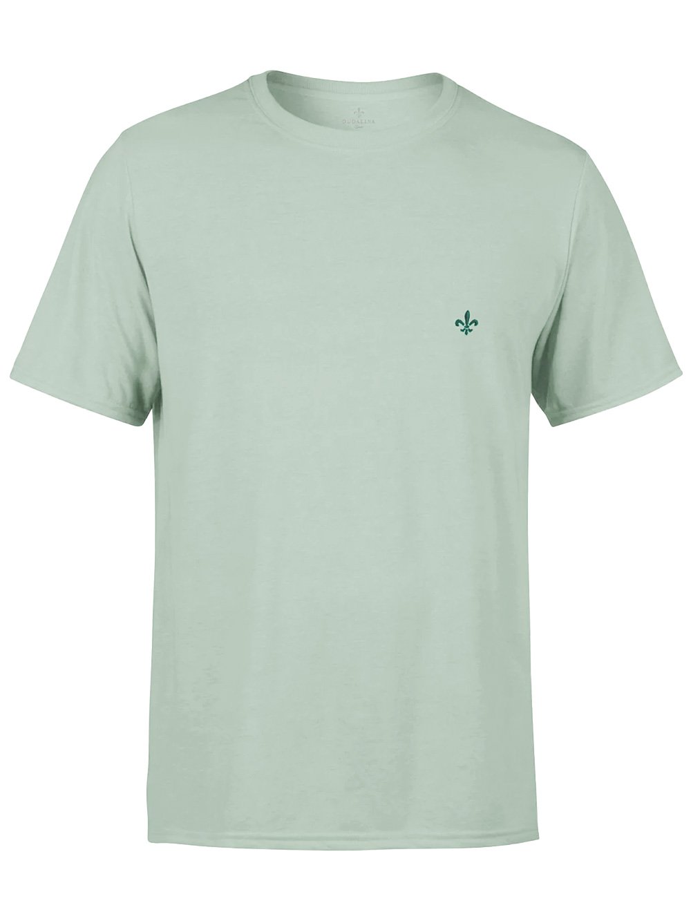 Camiseta Dudalina Masculina Soft Pima Cotton Verde Claro