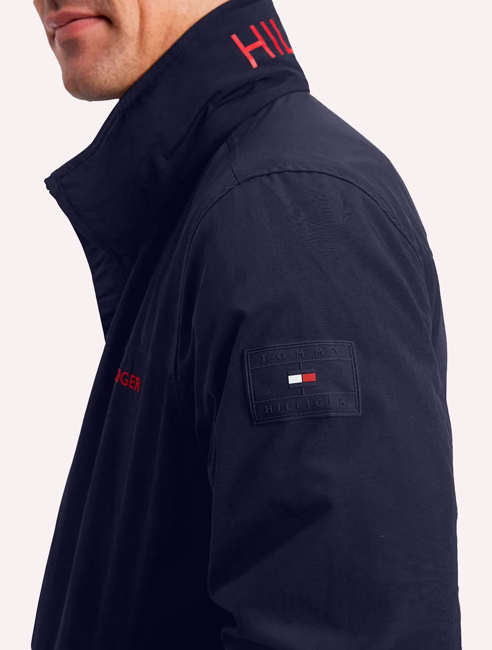 Jaqueta Tommy Hilfiger Masculina Sustainable Regatta Jacket Azul ...